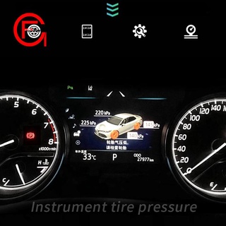 Sistema de presión de neumáticos LCD Digital para Camry XV70 Corolla 2018-2020