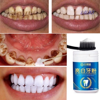 laliks natural dientes blanqueamiento polvo mancha removedor de higiene oral limpieza cuidado dental