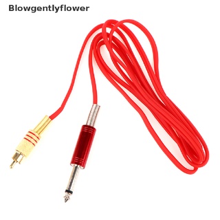 blowgentlyflower tatuaje clip cable de alimentación conexión dc para máquina de tatuaje accesorio bgf