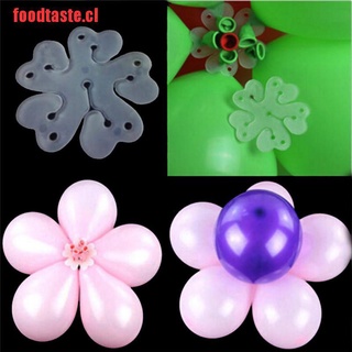 [foodtaste]10 piezas 6 en 1 sello Clip Ballons accesorios ciruela flor Clip