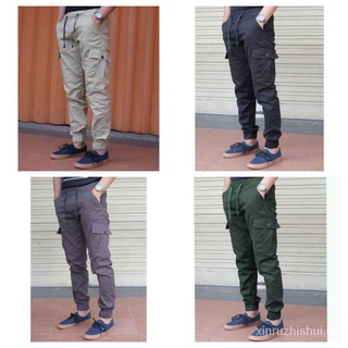 🙌 Pantalones Cargo hombre pantalones Joger || Pantalones holgados para hombre Cargo talla 27-38 Usmb (1)