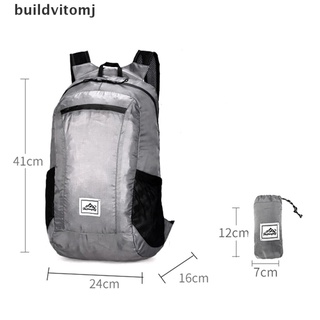 bvit 20l mochila plegable portátil impermeable mochila plegable bolsa al aire libre pack.