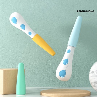 redsunhong 1 juego de aspirador nasal sin bordes suaves de respiración de silicona de seguridad del bebé limpiador de nariz para niño