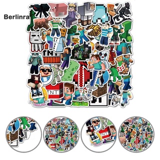 Berlinra amplia aplicación pegatinas de ordenador Minecraft temática escritorio pegatinas Peel and Stick para niños