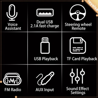 Receptor de reproductor MP3 inalámbrico Bluetooth USB 12V para coche Multimedia con mando a distancia