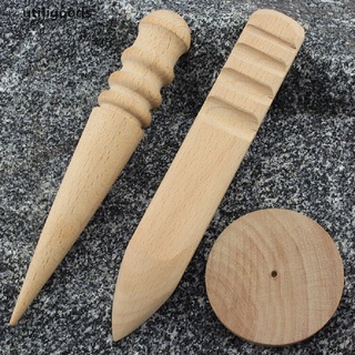 [Utiligoods] Multi-Size Burnisher Leather craft Edge Round Slicker Wood Leathercraft tools HOT SELL