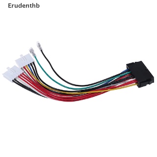 erudenthb 20p atx a 2 puertos 6pin at psu convertidor cable de alimentación para ordenador 286 386 486 586 *venta caliente (2)