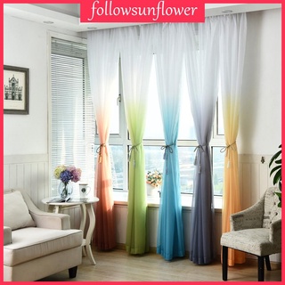 fo cortina cortina transparente de color degradado de tul cortina cortina cortina cortina cortina cortina transparente (1)