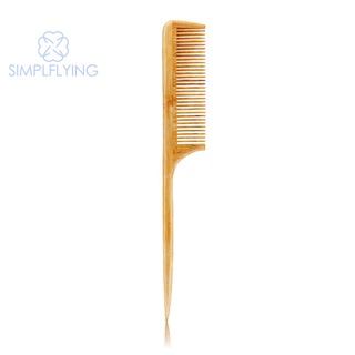 simplflying cod√ bambú de madera airbag punta cola peine limpieza garra antiestático cepillo de pelo (9)