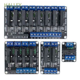 halley para arduino módulo de relé módulos ssr módulo de relé de estado sólido 240v 2a durable bajo nivel 1/2/4/8 canales relés g3mb-202p extend board