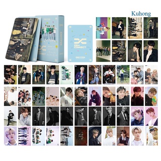Kuhong 54 Unids/Set Kpop ENHYPEN EN-CONNECT Lomo Tarjetas Postales HD Photo Print Álbum Photocard Para Fans