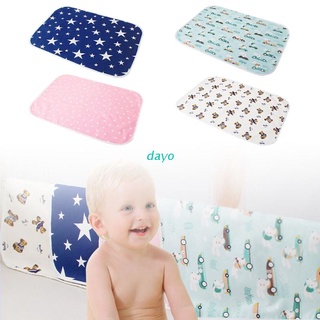 DAY Reusable Baby Changing Mat Waterproof Breathable Diaper Mattress for Newborn Baby Pet Cotton Washable Changing Pads Floor Play Mat Multipurpose Infant Supplies