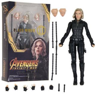 Figura De Juguete S.H . Figuarts SHF Infinity War Black Widow Scarlett Johansson Regalos
