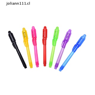 JOLI-Rotulador De Luz UV , Tinta Invisible , Con Negra LED Ultra Violeta , CL