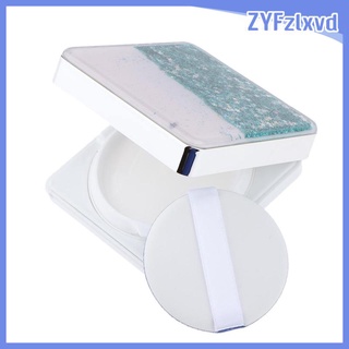 DIY Air Cushion Case CC BB Crema Maquillaje Tarro Con Tapa Polvo Vacío Caja Verde