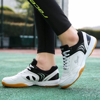 Unisex profesional bádminton tenis zapatos cómodo transpirable deporte zapatos de los hombres de las mujeres de tenis de mesa zapatillas de deporte tamaño 36-46 AfU5 (4)