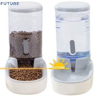 Futuro a prueba de fugas dispensador de agua de alimentos 3800ml botella alimentador para mascotas nuevo tazón de beber cachorro de gran capacidad automática perro gato