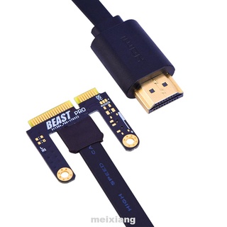 Conector de cable Durable de alto rendimiento negro EXP GDC HDMI a Mini Pci E V para tarjeta de vídeo externa Dock
