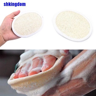 Shk New natural luffa esponja de baño para ducha de baño exfoliante exfoliante