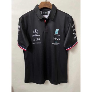 Hot sales 2021 2022 Mercedes BMW Motorsport Aston Martin F1 Team T-Shirt Mens 2021 Mercedes AMG F1 Team MENS Lewis Hamilton T Shirt (2)
