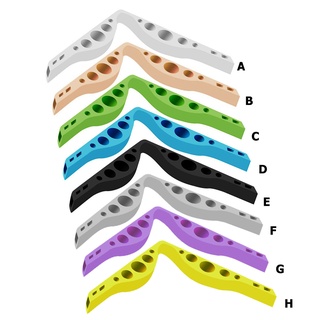 flexible durable anti-enganche gafas de silicona nariz puente puente clip máscara abrazadera
