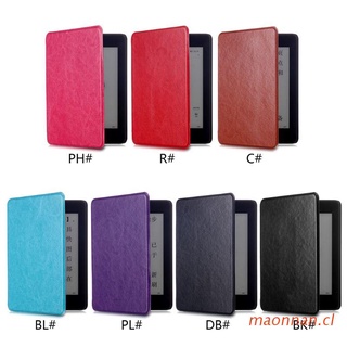 maonn Universal E-books Reader Cover Imitation Leather Protective Shell Magnetic Case for 2018 Kindle Paperwhite 4 PQ94WIF