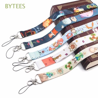 BYTEES Cute Mobile Phone Straps Neck Strap Anime Lanyards Little Prince Lanyards Certificate Lanyard Mobile phone accessories Phone Pendant Gifts Anime Characters ID Badge Holder Webbing Hang Rope