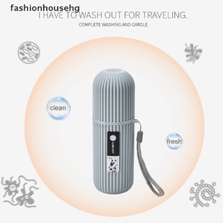 [Fashionhousehg] Portable Toothpaste Toothbrush Protect Holder Case Travel Camping Storage Box HOT SELL (2)