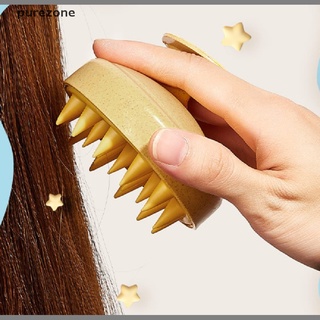 [purezone] Multifunctional Shampoo Brush Scalp Shampoo Massage Brush Shower Hair Comb . (5)