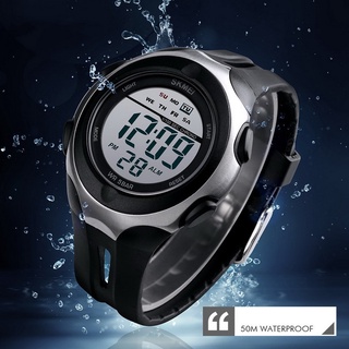 skmei 1492 reloj digital multifuncional deportivo impermeable con correa de resina
