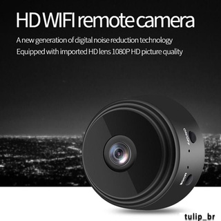 A9 Mini cámara inalámbrica WiFi IP Monitor De red De seguridad HD 1080P seguridad del hogar P2P WiFi tulipan.br