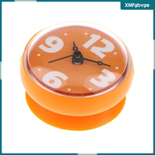 reloj del silicn de la ducha del cuarto de bao del temporizador del reloj de pared de la ventosa, impermeable