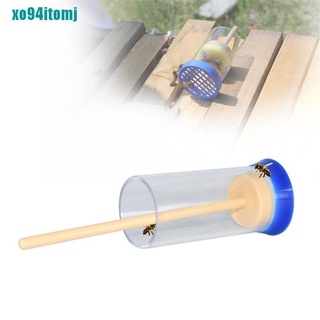 【omj】Bee Marking Cage Bottle Box With Soft Plunger Marker Non-toxic Beekeeping Queen