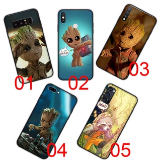 Silicone Soft Case Samsung Galaxy S8 Plus S7 S6 Edge A70 A70S A01 Core Cover B-119 Marvel Groot