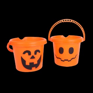Totocome - cubos de calabaza para Halloween, diseño de dulces, cesta para niños, truco o bolsa de tratamiento BR (7)