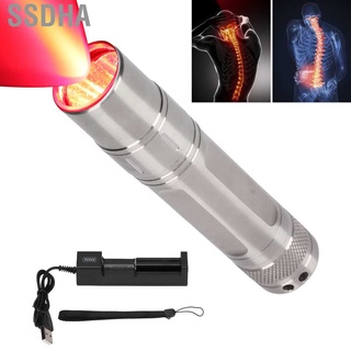 ssdha portátil de terapia infrarroja lámpara led 630nm 660nm 850nm luz roja profunda dispositivo de la máquina para el alivio del dolor muscular relax (8)