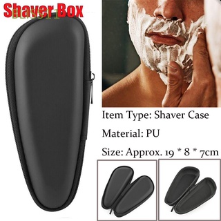 Bliss11 portátil de los hombres EVA bolsa de afeitar Protector de afeitar titular de viaje rotativo de la maquinilla de afeitar caso de afeitadora caja
