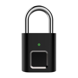 L34 Mini Desbloqueo Recargable Smart Lock Huella Dactilar Antirrobo Seguridad 1012 * (3)