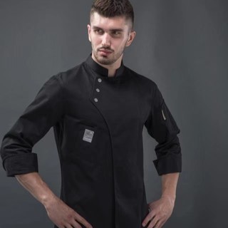 chilala Chef uniformStock Stok Sedia : Unisex Uniforme Hombres Mujer Cocina Restaurante Cocinero Ropa De Trabajo Camisa Blanca Doble Botonadura Chaqueta