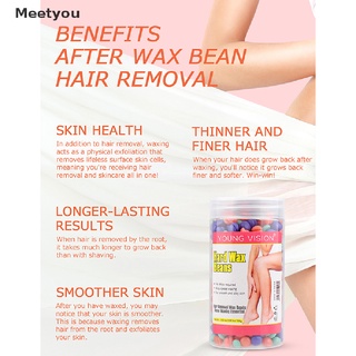 【Meetyou】 100g Hard Wax Beans Depilatory Wax Pellet Removing Legs Arm Hair Removal Beans CL