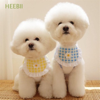 heebii productos de aseo perro bufanda gato cuello bufanda estilo cuadros perro bandana mascotas suministros baberos pañuelo lavable cachorro gato/multicolor