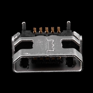 micro usb hembra 5 pines jack puerto conector conector piezas de reparación (7)