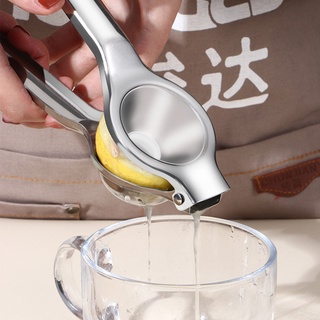 Pinza de limón de acero inoxidable, exprimidor manual de frutas, herramienta de cocina doméstica (2)