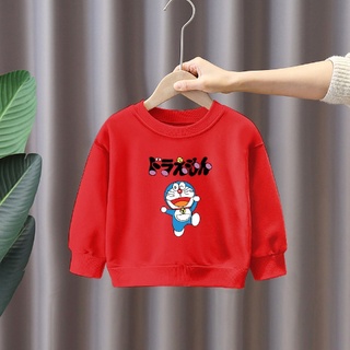 [top De los niños]suéter de manga larga de cuello redondo de dibujos animados para niños y niñas/ropa para niños/otoño e invierno (4)