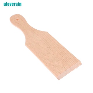 【ain】Noodles Wooden Butter Table And Popsicles Non-stick Butter Gnocchi Boards (9)