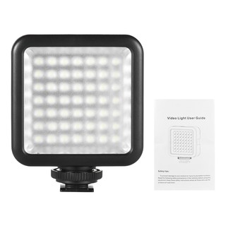 Andoer W49 Mini cámara de enclavamiento LED Panel de luz regulable videocámara iluminación de vídeo (5)