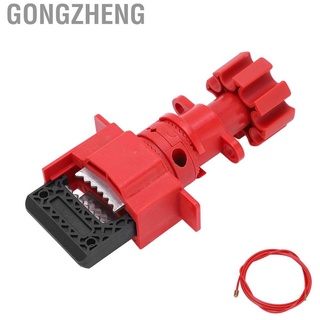 gongzheng cable lockout dispositivo de alta resistencia a la temperatura resistente a la corrosión de grado industrial cerradura de seguridad de acero