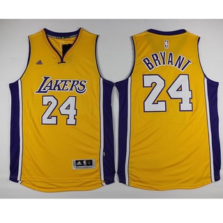 Nba Jersey Los Angeles Lakers No.24 Kobe Kobe Jersey deportes chaleco amarillo