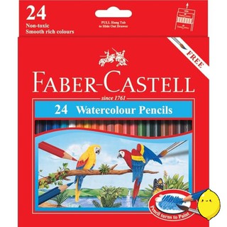 Faber Castell - juego de lápiz de Color de agua (24 longitudes)