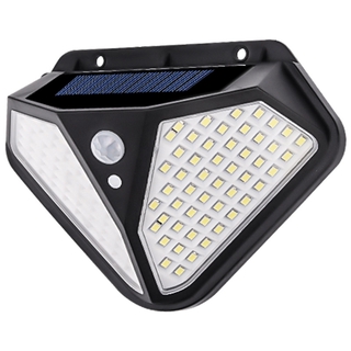 102 LED Solar Luz De Pared PIR Sensor De Movimiento Al Aire Libre Lámpara De Jardín Impermeable IPhone007 (5)